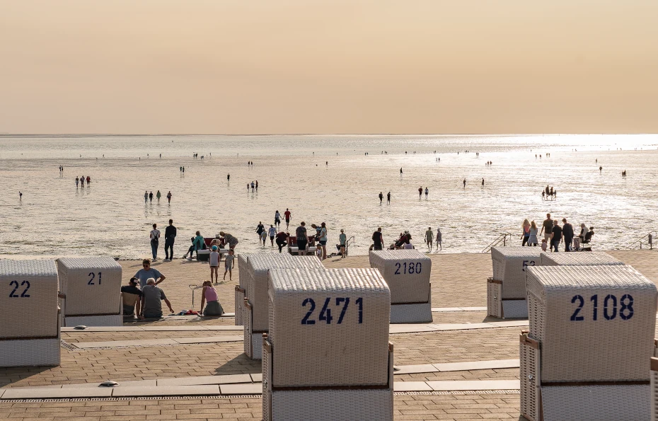 Grünstrand-Promenade Büsum